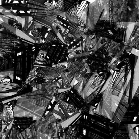 Abstract Black and White_033_48x48