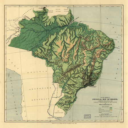Vintage_South_American_Map_001_36x36